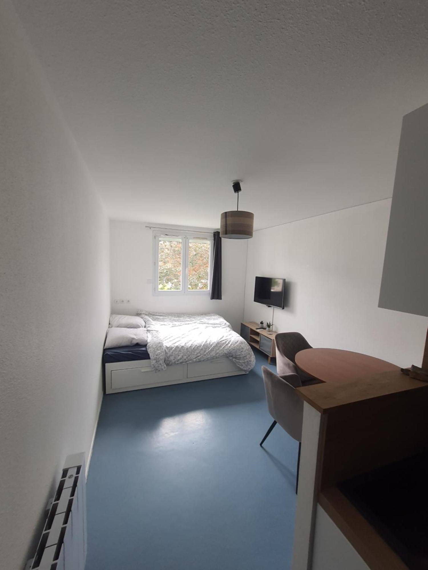 Studio Dans Residence Gauguin Pour Location Courte Duree Et Etudiants Parking Gratuit Gières Exterior foto